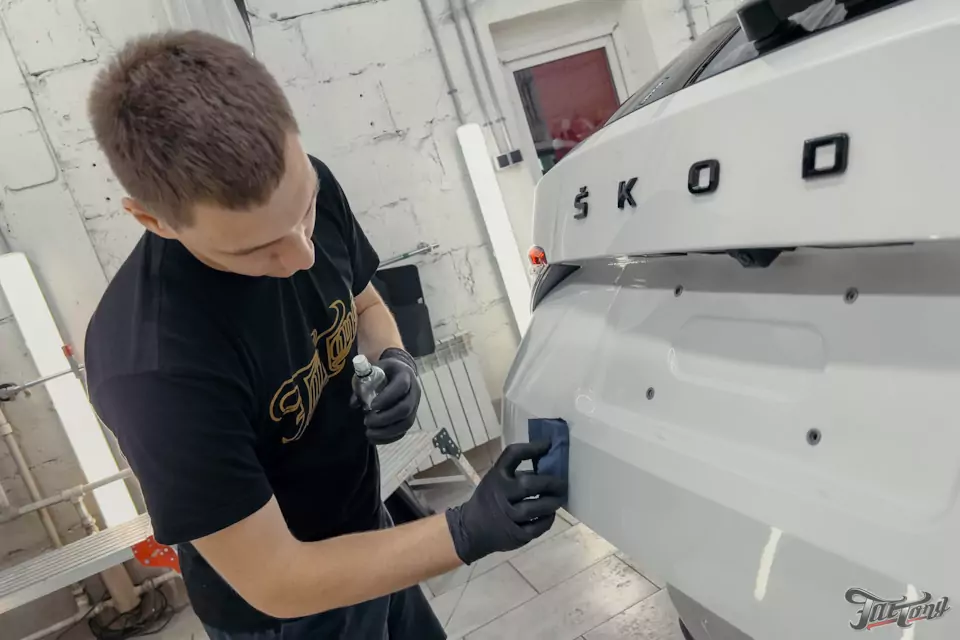 Полировка кузова и обработка керамикой для Skoda Kodiaq
